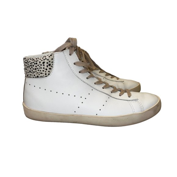 Gola Shoes - Like new GOLA Nova High Safari White Cheetah High Top Shoes Size 8